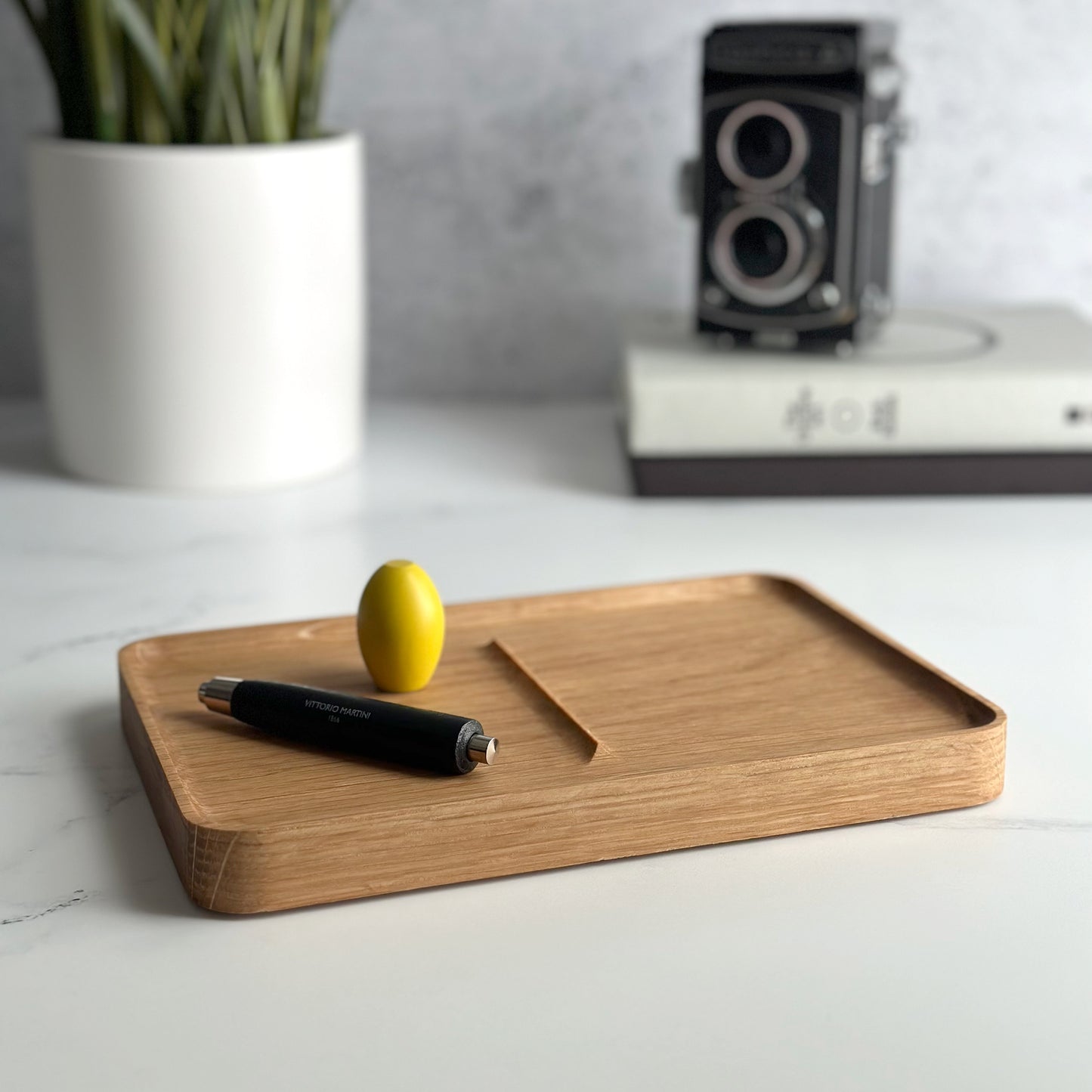 White Oak Valet Tray