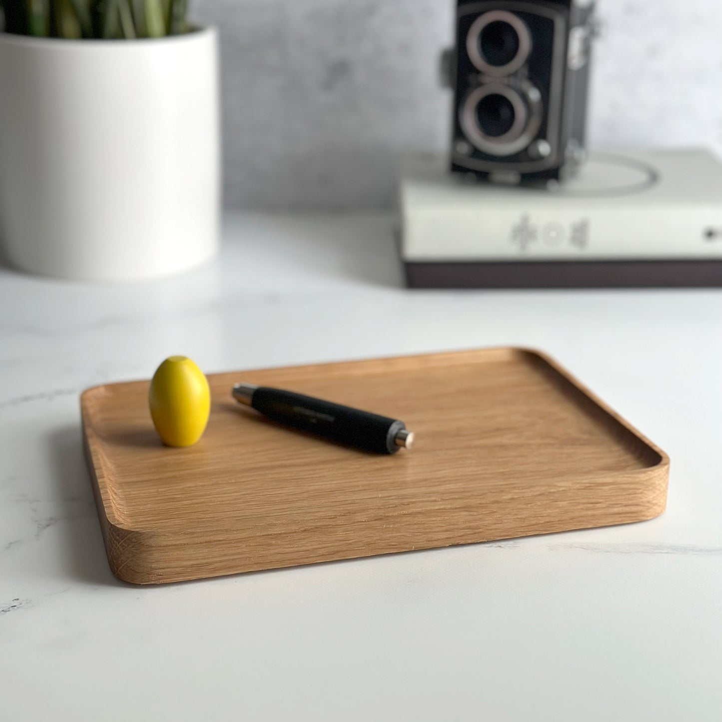 White Oak Valet Tray