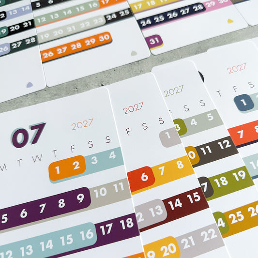 Calendar Pages 2027