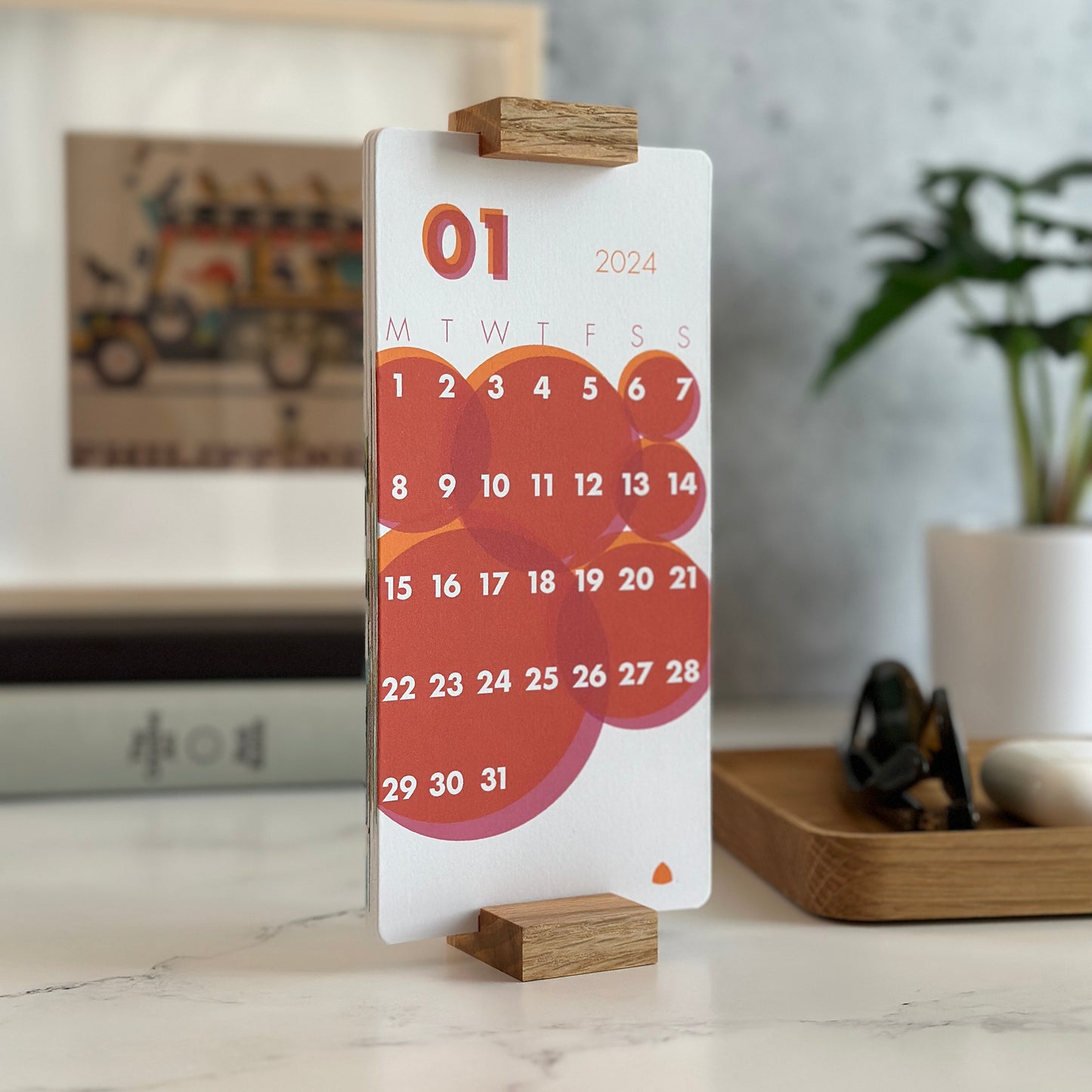Desk Calendar 2024
